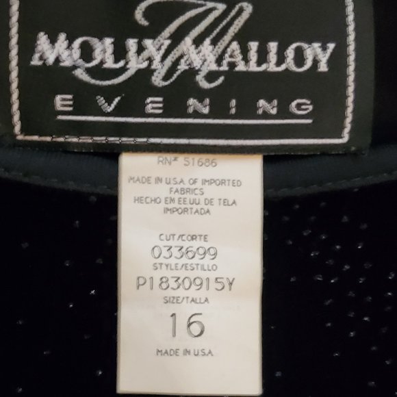 Evening Black with sparkle - Picture 2 of 2